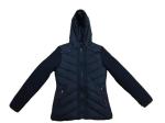 Black Hooded Puffer Coat Womens