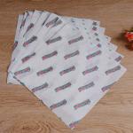 Single Side Burger Printed Greaseproof Paper 18x18cm 22x22cm