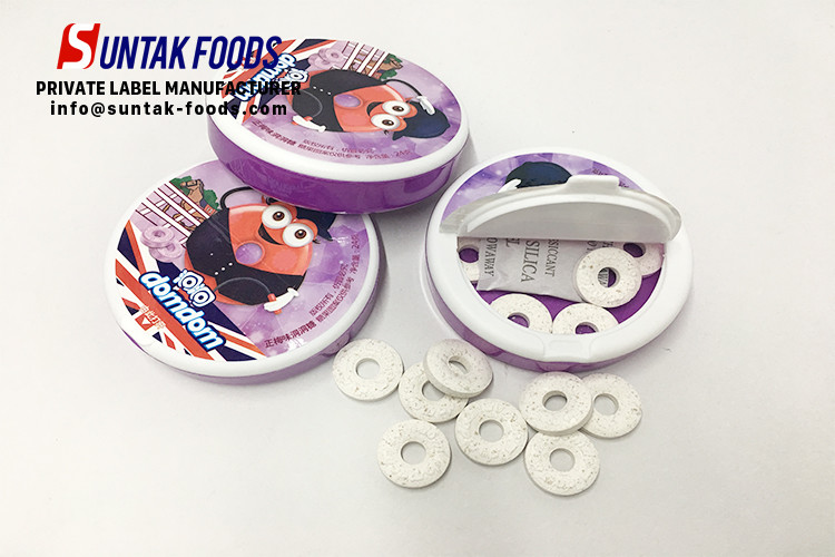24g Mix Flavors Sugar Free Mint Candy For Fresh Breath , 24 Months Shelf Life