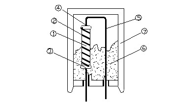 Metal Glaze Film Fixed Resistor, Cement Fixed Resistor 10W 0.1 Ohm 5%