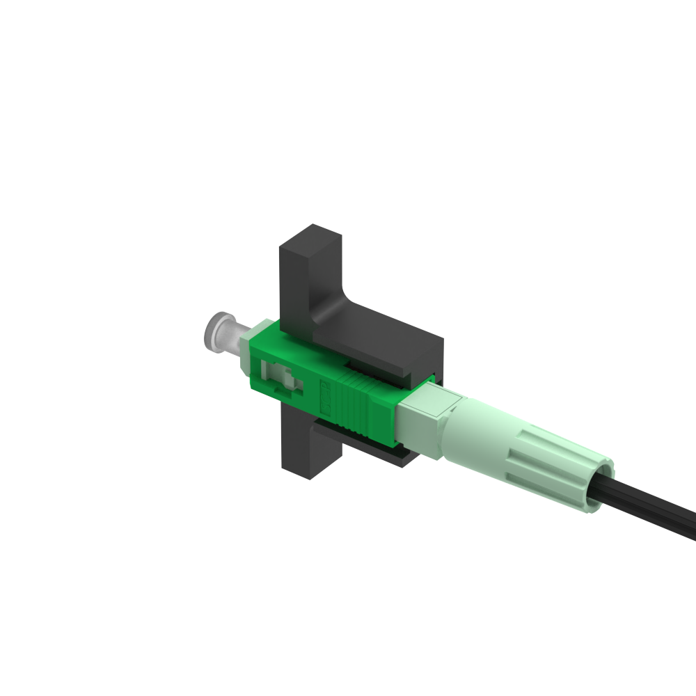 SC APC Fiber Optic Fast Connector for Network Field Assembly Return loss APC≥55dB