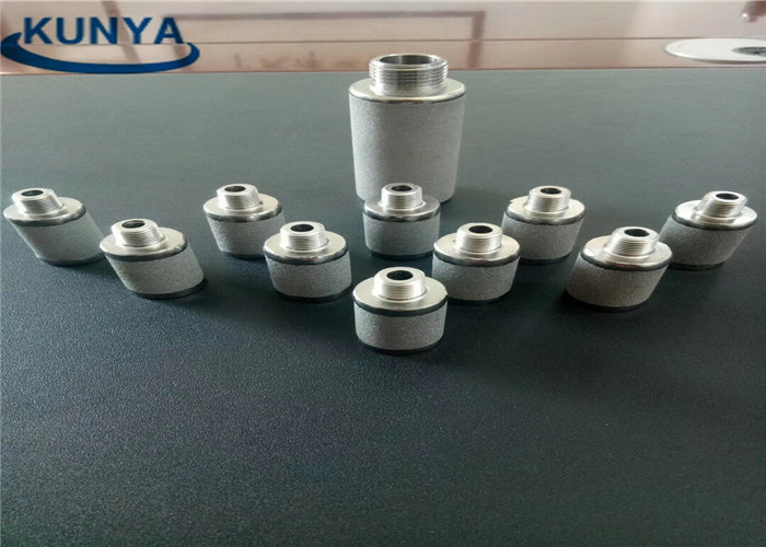 Backwash Titanium Rod Sintered Metal Powder Filter 4.0mm Metal Screen