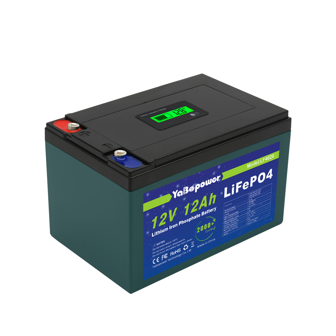 Hot Sale Factory Customized 12v 12Ah Discharge Current 6A Lifepo4 Battery With Prominent Capacity