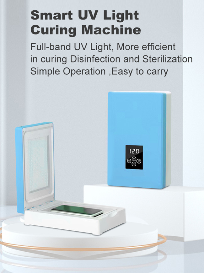 IDSKIN UV Light Screen Protector Tempered Glass For Phone Cases