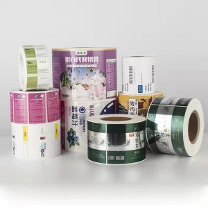 China Custom Cosmetic Label Printing Packaging Color Private Household Daily Chemical wholesale