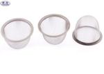 Small Stainless Steel Wire Mesh Baskets , Durable Herb Metal Wire Baskets