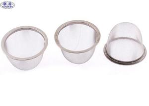China Small Stainless Steel Wire Mesh Baskets , Durable Herb Metal Wire Baskets Container wholesale