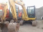 Used komatsu PC56-7 MINI excavator