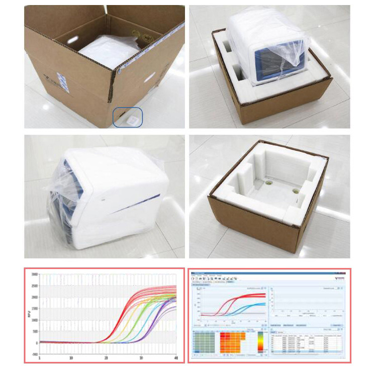 Gentier 96E Mini Fluorescent Quantitative PCR QPCR Thermal Cycler 96×0.2ml PMT DNA Detection Device