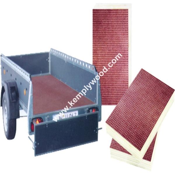 Anti Slip Marine Plywood / Anti-Slip Film Faced Plywood /One side anti slip film faced plywood