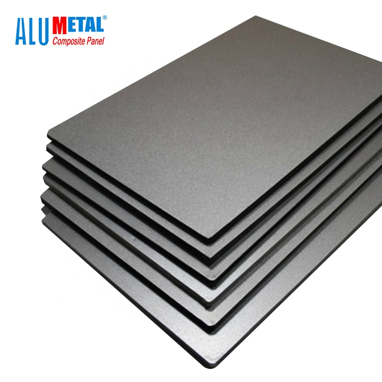 6mm Acm PVDF Aluminum Composite Panel 1220 X 2440mm Antibacterial Surface