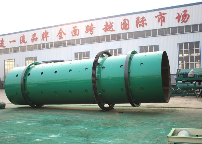 Compound Fertilizer Rotary Drum Granulator For Limestone Dry Mineral Powder