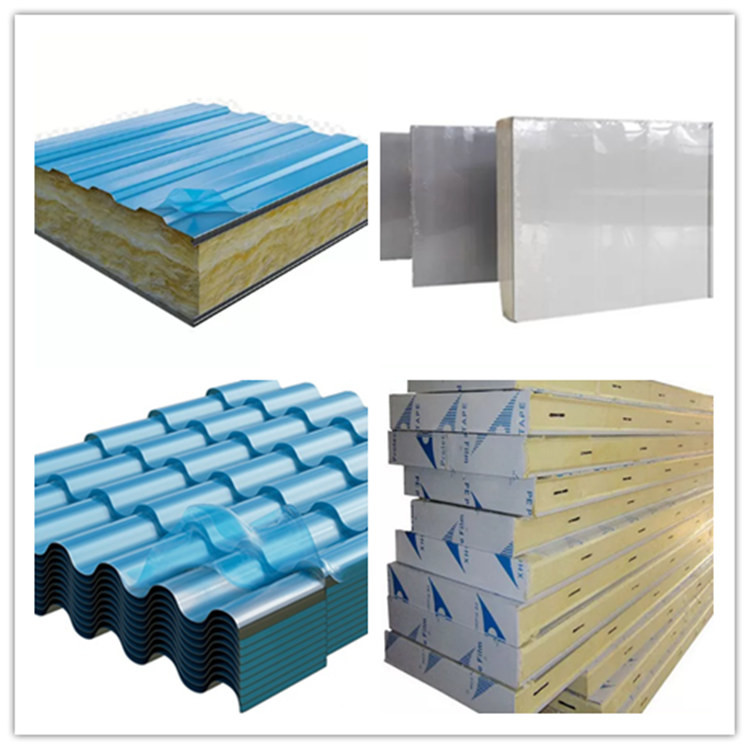 3 Months UV Resistance Sandwich Panel Prepainted Panel Protection Film