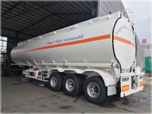 China 35CBM Fuel Tanker Trailer 40 Tons Gasoline Tank Trailer wholesale