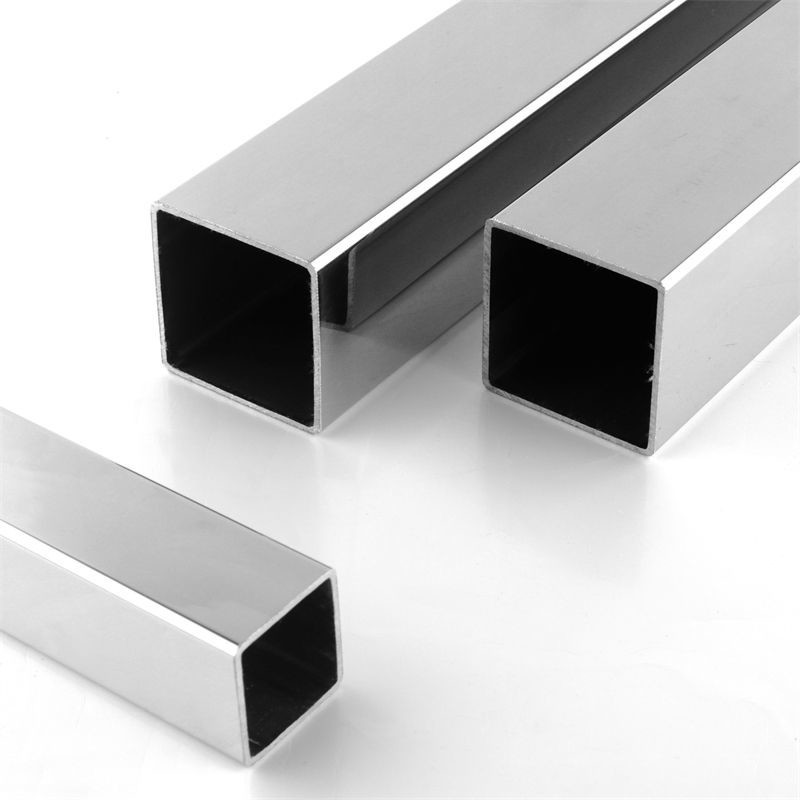 Square 201 Stainless Steel Pipe 1m To 12m Decorative Stainless Steel Welded Pipe
