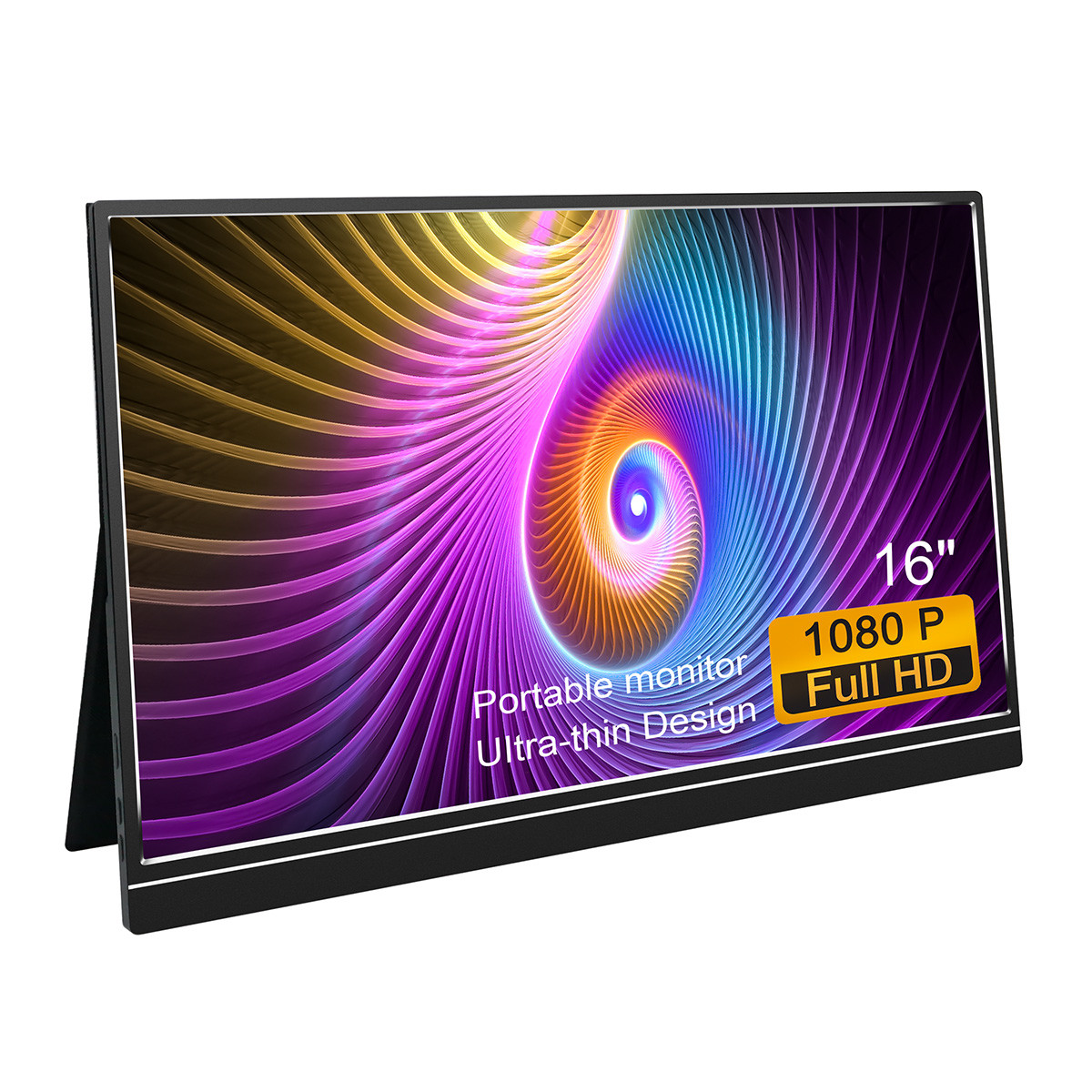 16 Inch Type C Port HDR 1920*1080 IPS Portable Laptop Screen Extension