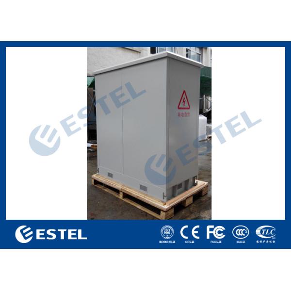 Telecom Cabinets Outdoor Equipment Enclosure 1200W / 500W Air Conditioner