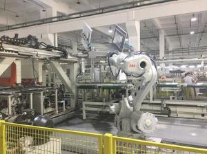 China Electronic Robotic Packaging Machinery , Robot Packer 12 Months Warranty wholesale