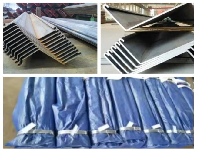 Z Type Steel Sheet Retaining Wall piling Contractor For Permanent Structure