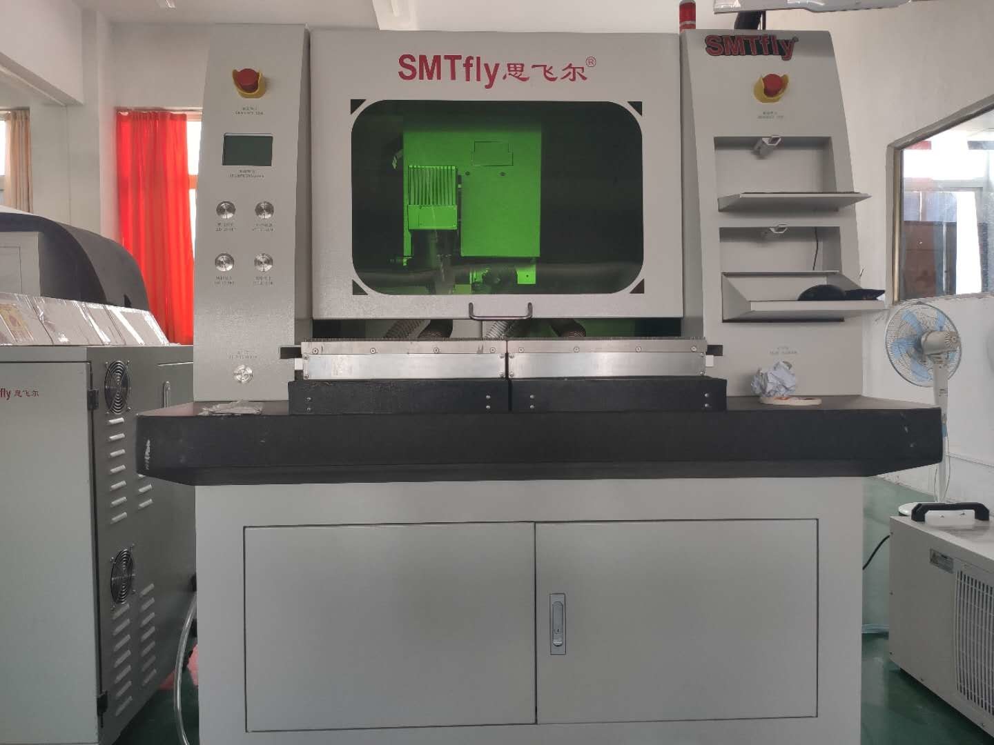 PCB For On Line AC 220V 3KW Laser Depaneling Machine