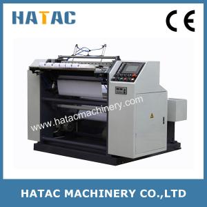 China Thermal Printer Paper Roll Slitting and Rewinding Machine,Carbonless Paper Slitting Machine,Thermal Paper Slitter on sale