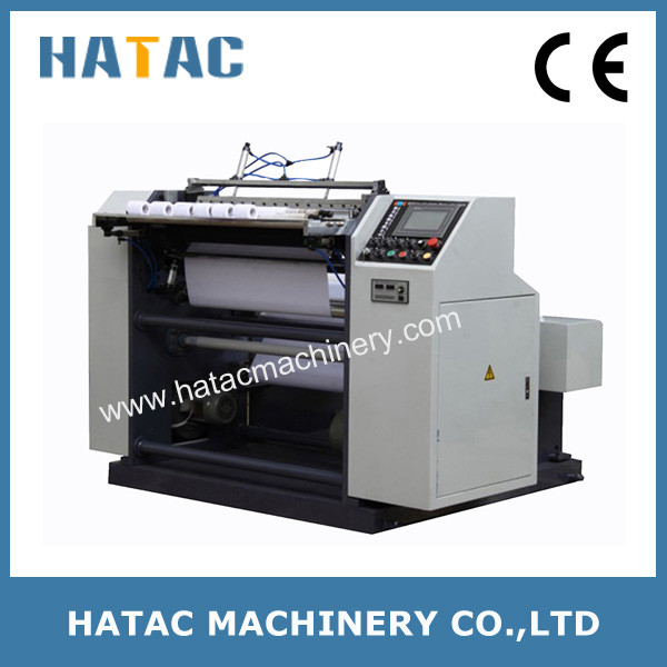 Thermal Printer Paper Roll Slitting and Rewinding Machine,Carbonless Paper