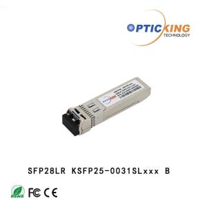 China 25G SFP28 1310nm 10km Duplex LC Optical Transceiver wholesale