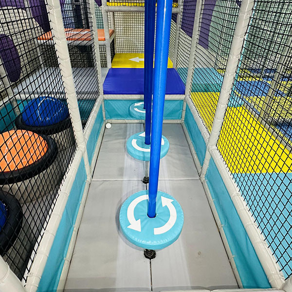 Custom Adventure Park Junior Ninja Course Indoor Playground Equipment