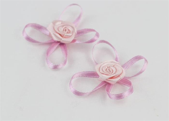 Fancy Craft Ribbon Bows Hair Accessories , Pretty Ribbon Bows Woven