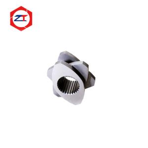 China Type65 PE PVC PP Bimetallic Twin Plastic Extruder Screw Element Wr30 Dog Food Extrusion Machine wholesale