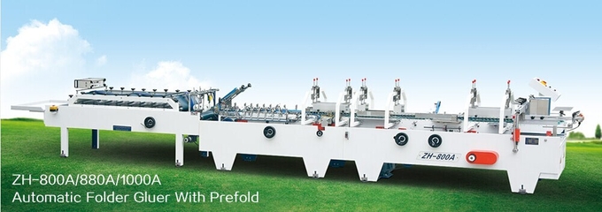 Non-standard Carton Box Folding Gluing Machine, Corrugated Carton or Cardboard Box