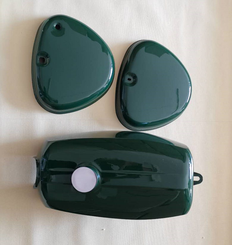 Colorful Simson S50 S51 Fuel Motorcycle Gas Tank Powder Coating