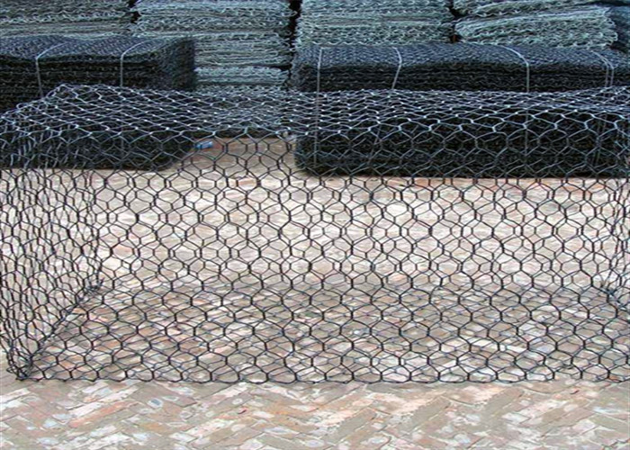 Galvanized 60*80mm Gabion Wire Mesh For Retaining Wall