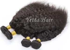 China Fashionable Kinky Straight Peruvian Human Hair Weave for Black Women wholesale