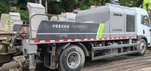 China 90m3/H Used Concrete Line Pump Truck Sany High Pressure ZLJ5140THBJE Second Hand wholesale