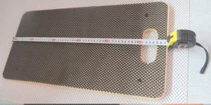 China Water Resistant Black Anti Slip Rug Underlay 440g Scrub Board Washboard Anti Alip Bath Mat on sale