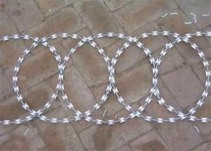 China Flat Razor Wire Welded / Flatted Concertina Coil Manufacturers wholesale