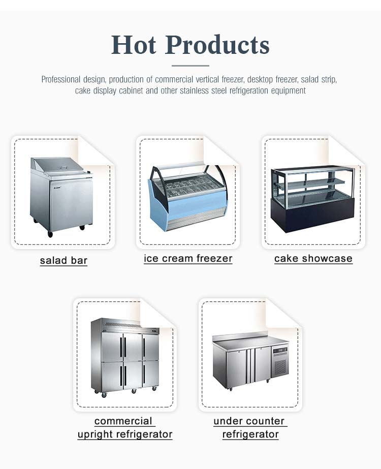 Commercial Glass Door Bakery Display Cabinet Dessert Chiller Factory Price Cake Display Fridge