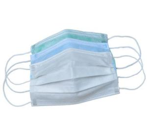 China 3 Ply Blue Anti Dust Mouth Mask 100 Pcs Standard Sealed Bag Packing wholesale