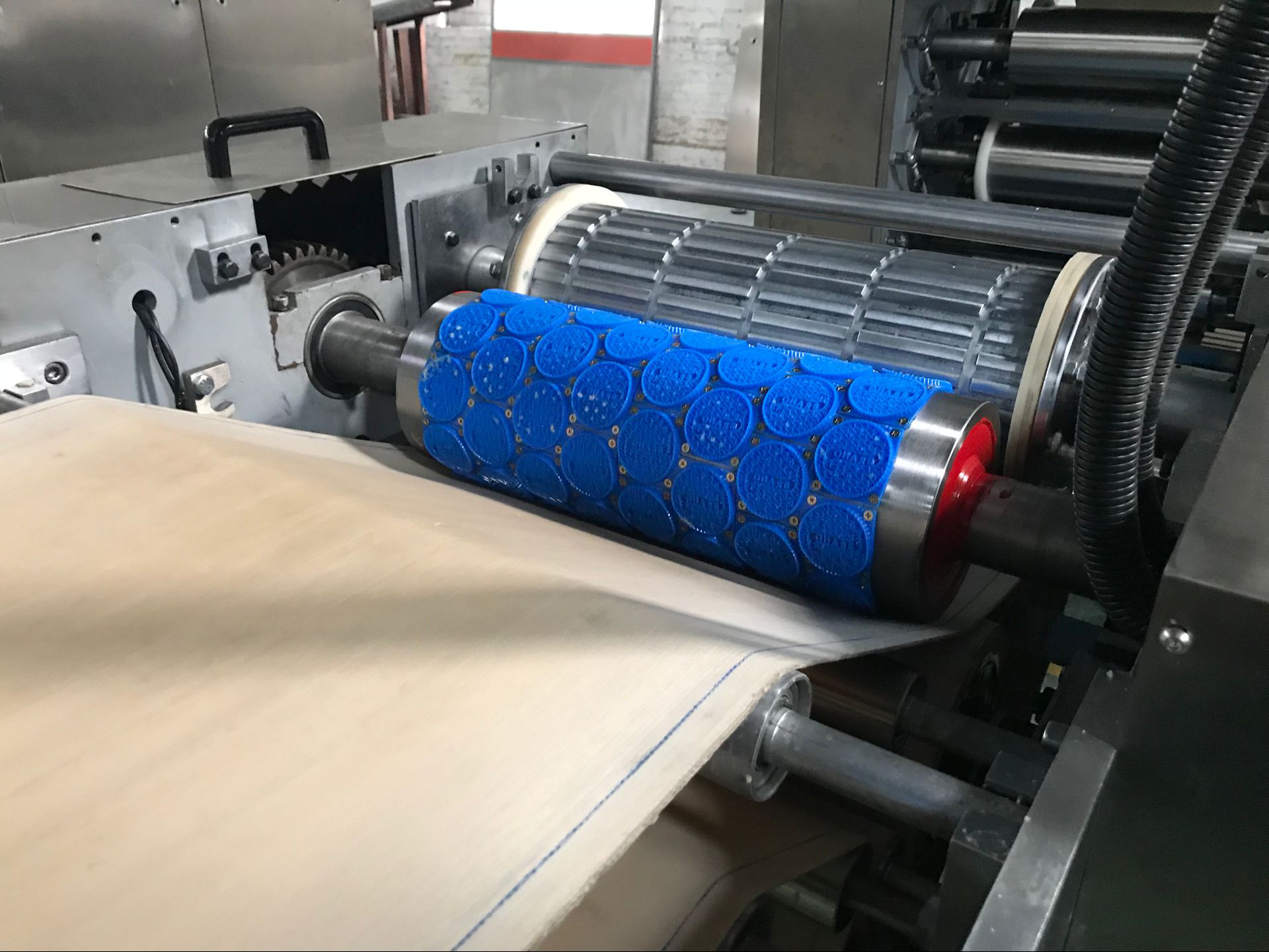 SIEMENS PLC Rotary Cutter Hard Biscuit Production Line Stainless Steel