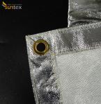 High Temperature Protection Silicone Coated Fiberglass Fabric Fire Resistant
