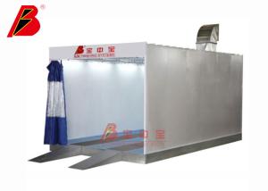 China Sanding Booths Polishing PVC Curtain 6kw paint Prep Station wholesale