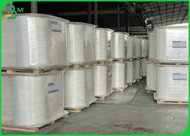 FoodGrade AAA White Color 24mm 25mm 26mm 27mm Straw Wrapping Paper With 28gsm 