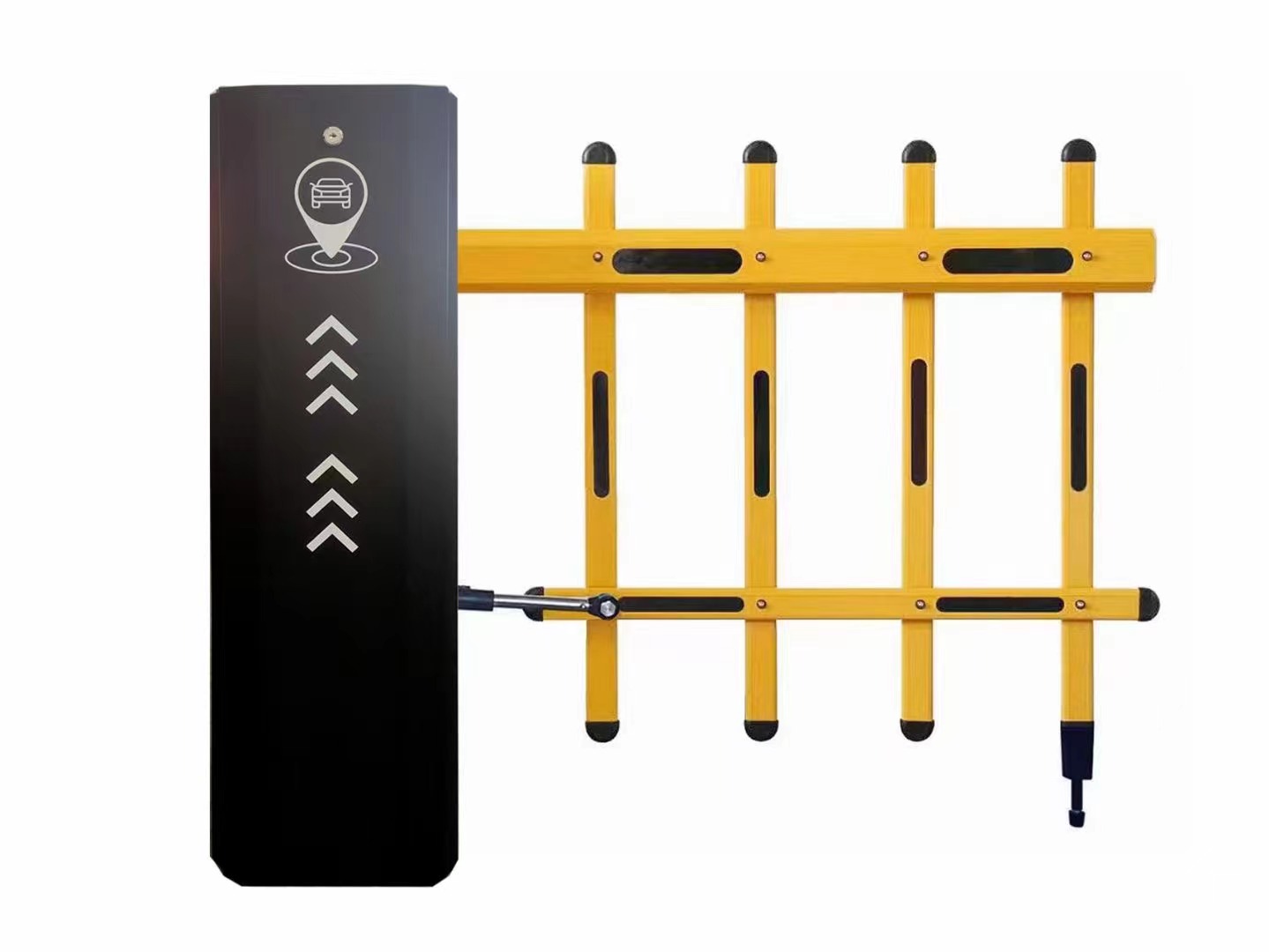 Insulation Level F 1.5-6M Straight Pole Boom Barrier Gate For Parking Lot