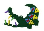 Kindergarten Teaching Children'S Educational Toys Non - Woven Felt Material