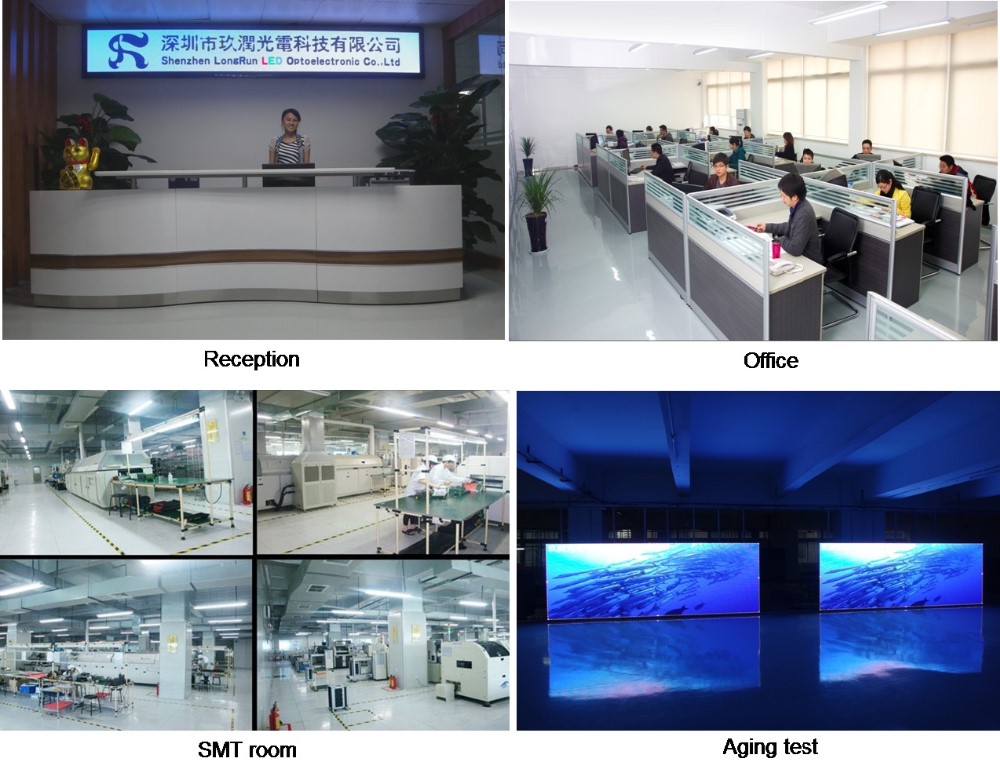 Waterproof Common Cathode LED Display Panel Size 320*160mm ISO9001 Certificated