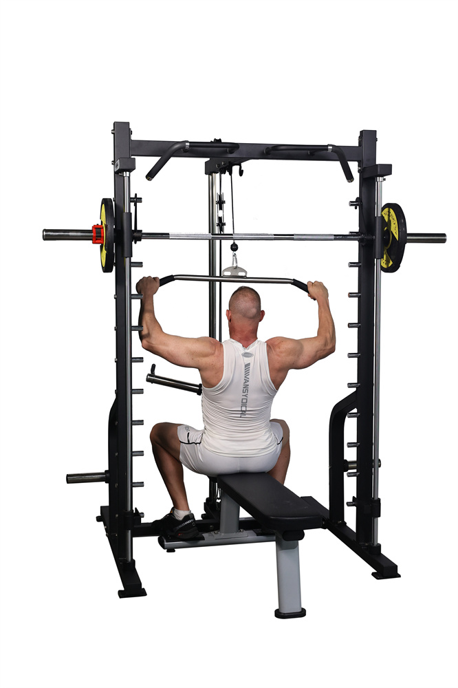 Exercise Weight Bench Chest Shoulder Training Rowing Squat Rack Functional Trainer Smith Machine