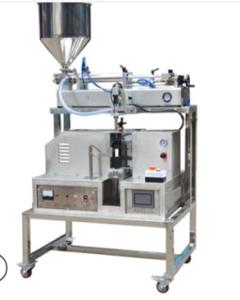 China Toothpaste Filling And Sealing Machine , Automatic Ointment Tube Filling Machine wholesale