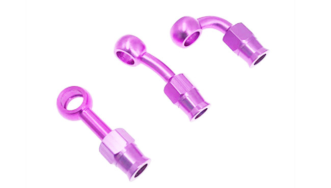 1/8" Brake Hose Banjo Fitting Hose Adapter Fitting AN Male To AN Male / Female