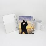 Gloss White 127g 180x150mm Sublimation Mdf Photo Frame